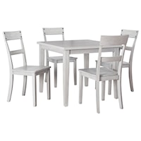 5-Piece Square Dining Table Set