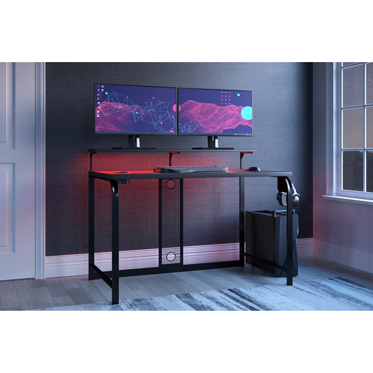 Signature Design by Ashley Furniture Lynxtyn 48" Home Office Desk