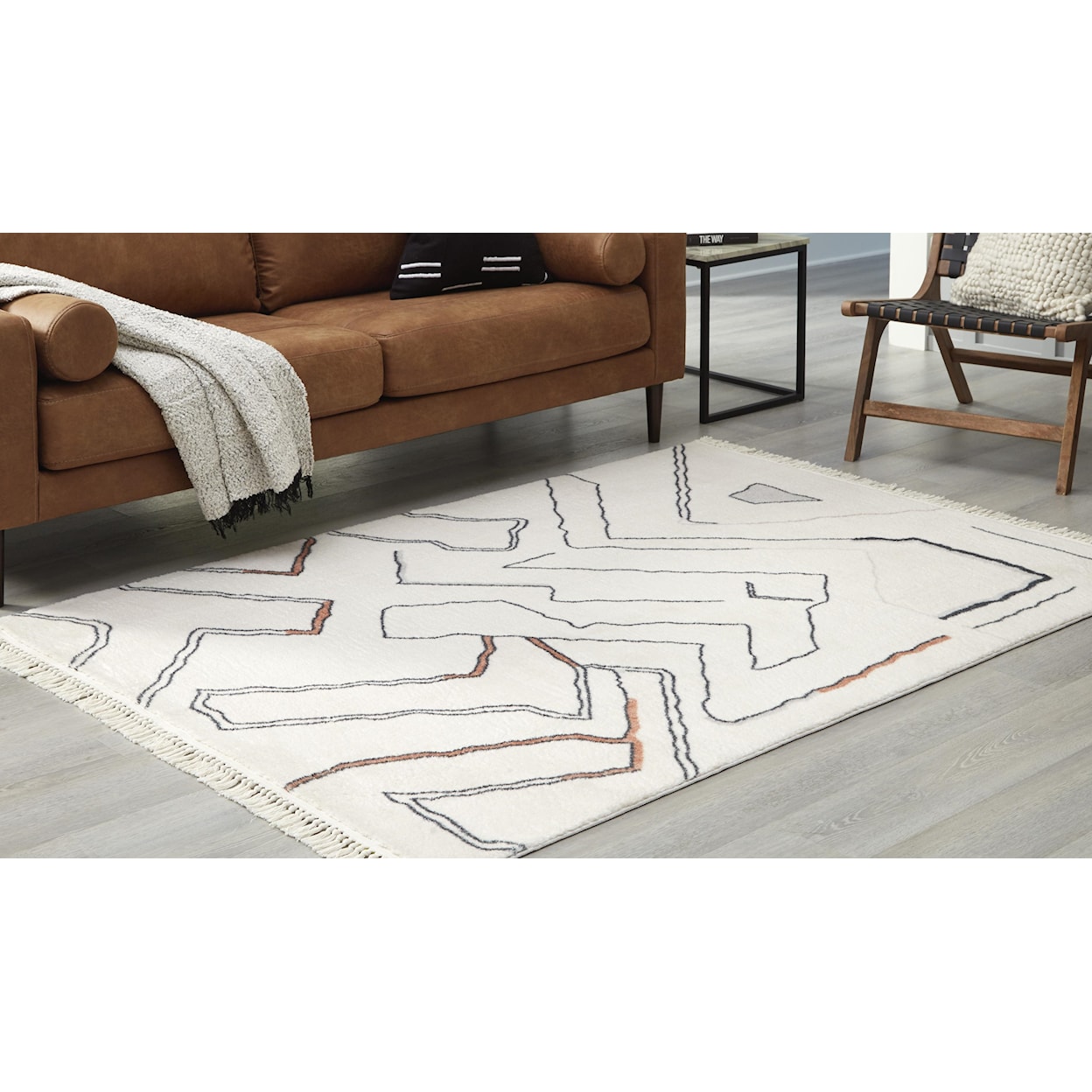 Signature Design by Ashley Machine Washable Rugs Cadeworth 5' x 7' Rug