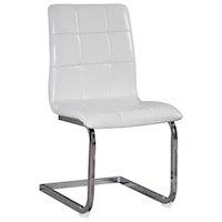 Contemporary Fully Upholstered Dining Side Chair