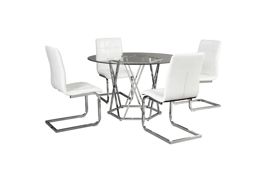 Madanere 5-Piece Dining Set by Signature Design by Ashley at VanDrie Home Furnishings