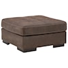 Signature Design by Ashley Maderla Oversized Accent Ottoman with Tufted Top