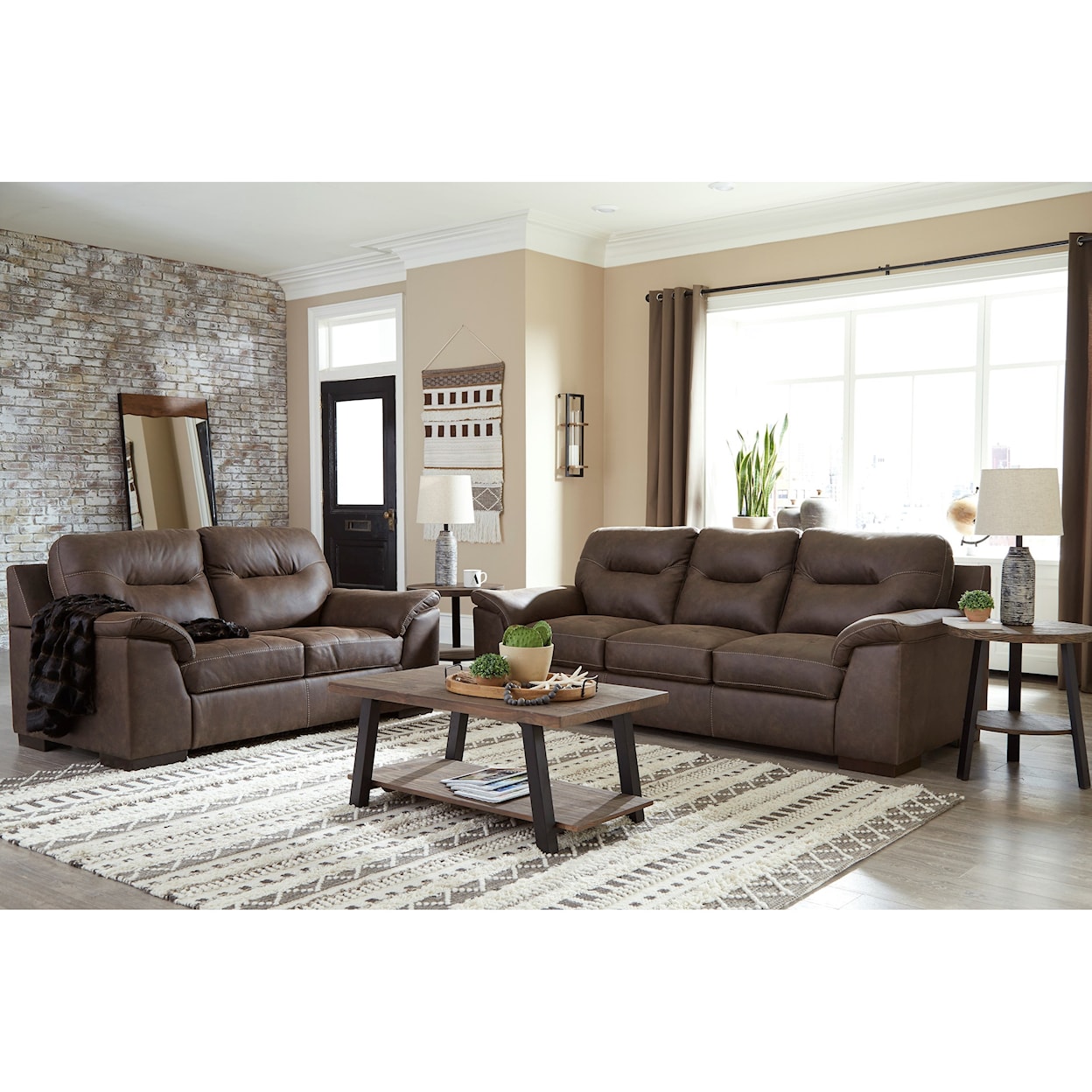 Ashley Furniture Signature Design Maderla Loveseat