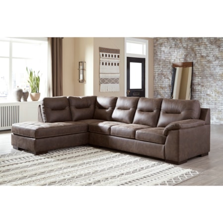 2-Piece Sectional with Chaise