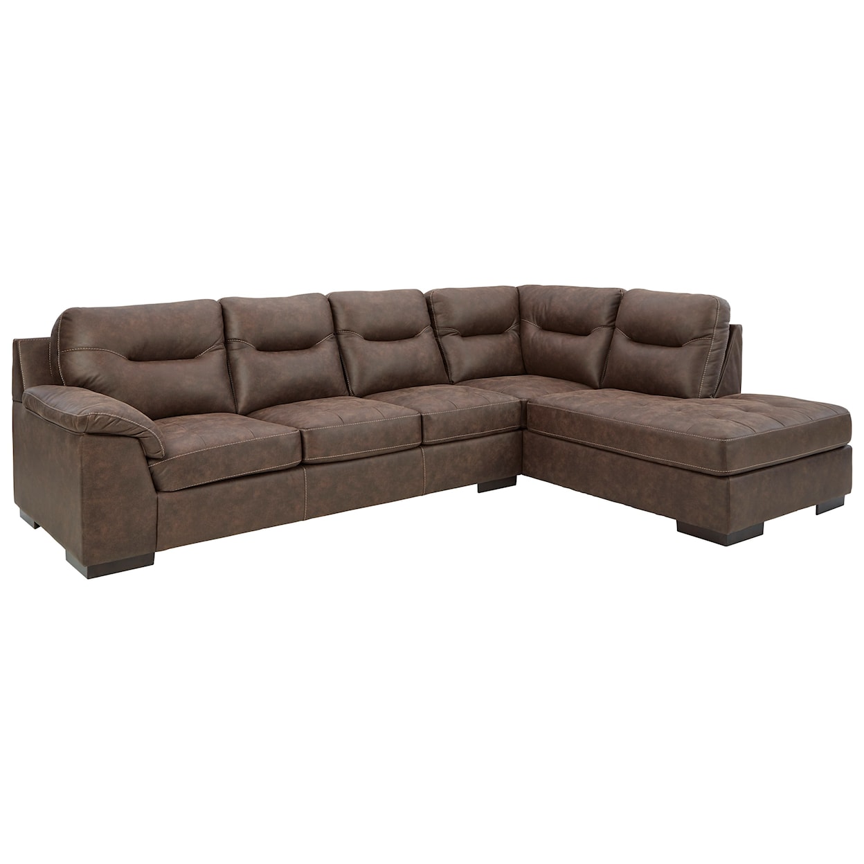 Signature Design by Ashley Maderla 2-Piece Sectional with Chaise