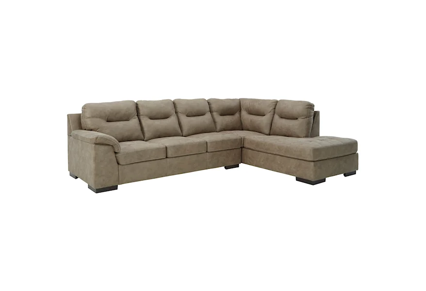 Maderla 2-Piece Sectional with Chaise by Signature Design by Ashley at Furniture Fair - North Carolina