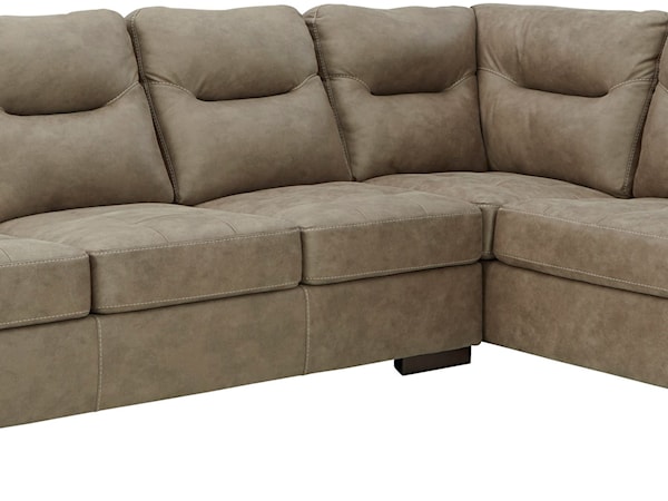 2-Piece Sectional with Chaise