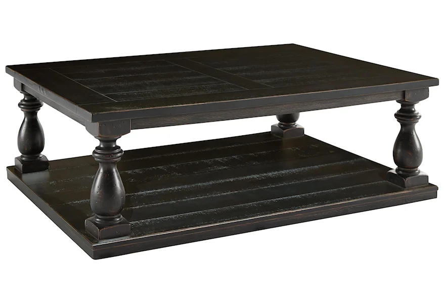 Mallacar Rectangular Cocktail Table by Signature Design by Ashley at Sparks HomeStore