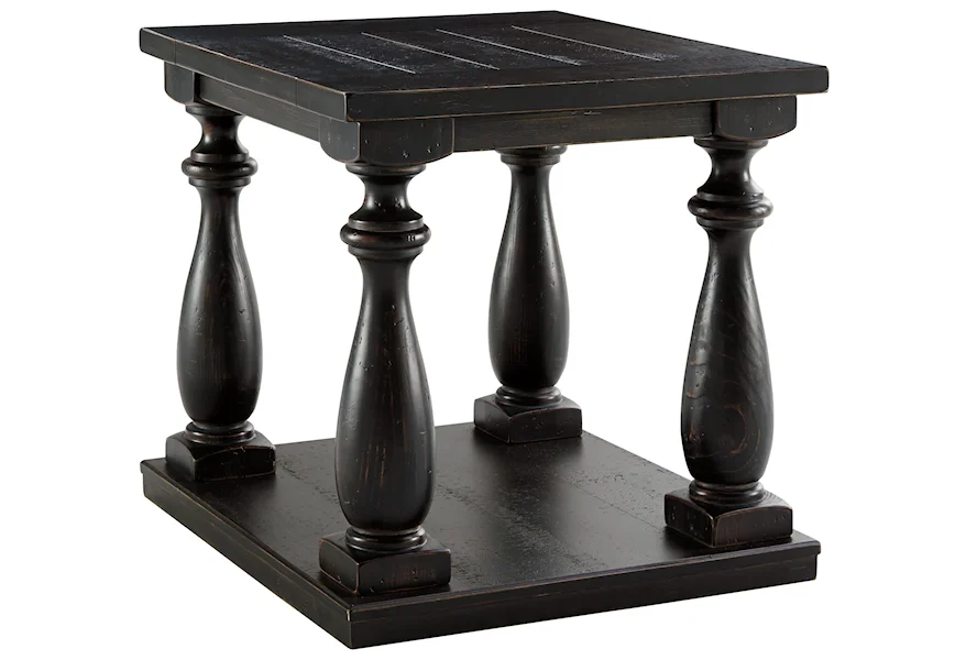 Mallacar Rectangular End Table by Signature Design by Ashley at Beck's Furniture