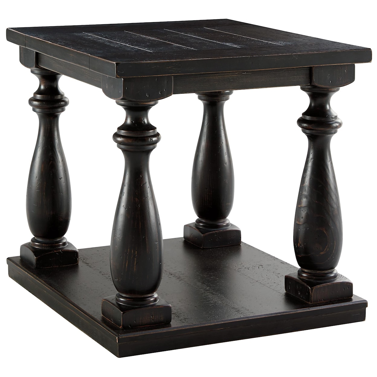 Ashley Furniture Signature Design Mallacar Rectangular End Table