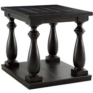 Signature Design by Ashley Mallacar Rectangular End Table