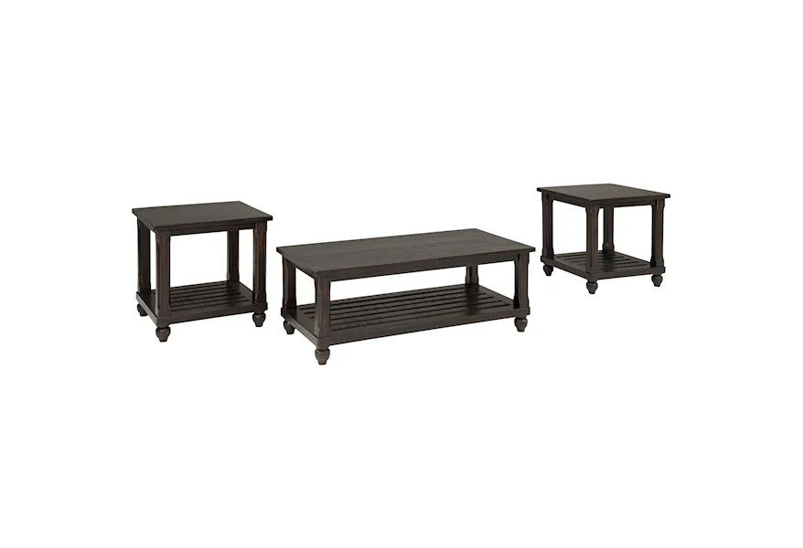 Mallacar Occasional Table Set by Signature Design by Ashley Furniture at Sam's Appliance & Furniture