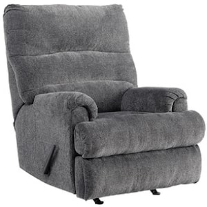 Signature Design by Ashley Man Fort Rocker Recliner