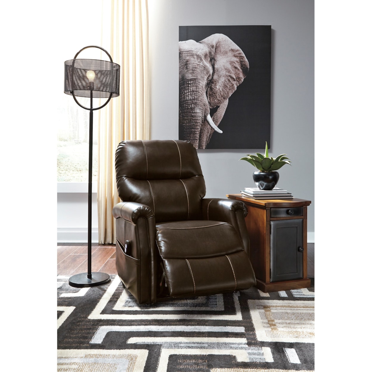 Ashley Furniture Signature Design Markridge Power Lift Recliner