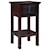 Signature Design by Ashley Marnville Contemporary Accent Table with Cubby & Shelf