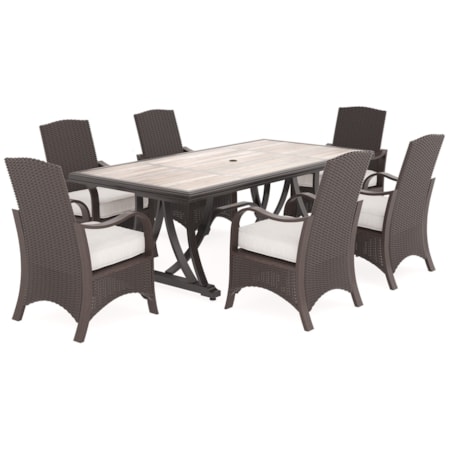 7 Piece Outdoor Dining Set