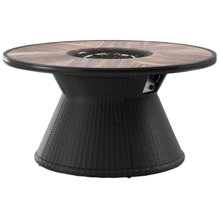 Round Fire Pit Table