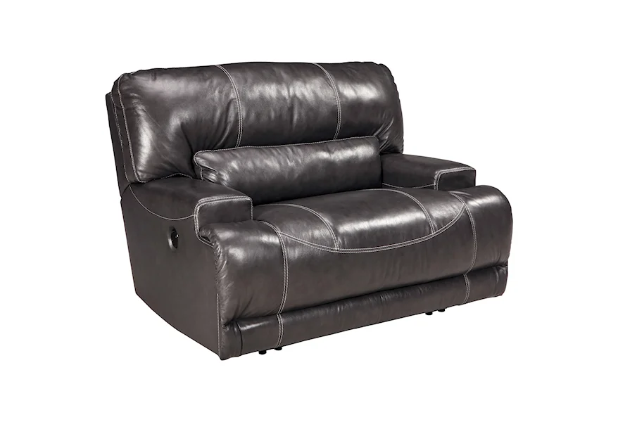 McCaskill Wide Seat Power Recliner by Signature Design by Ashley Furniture at Sam's Appliance & Furniture