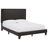 Contemporary Queen Upholstered Bed