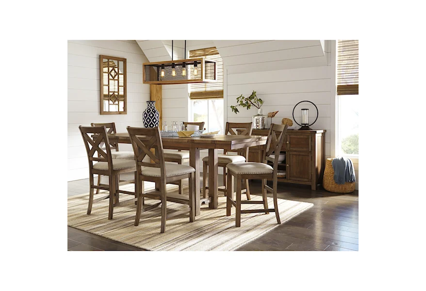 Moriville Dining Room Group by Signature Design by Ashley at Lindy's Furniture Company