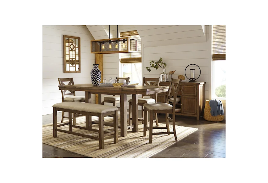 Moriville Dining Room Group by Signature Design by Ashley at Lindy's Furniture Company