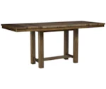 Signature Design by Ashley Moriville 6-Piece Rectangular Counter Table w/ Bench