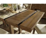 Signature Design by Ashley Moriville 6-Piece Rectangular Counter Table w/ Bench