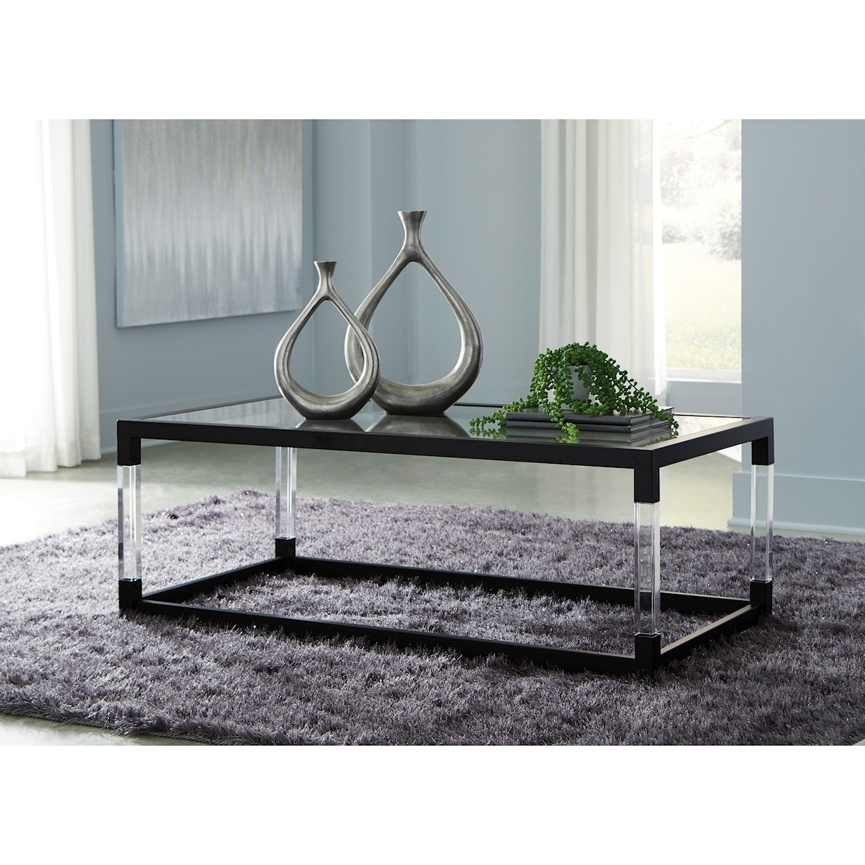 Signature Design Nallynx Coffee Table