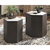 Signature Design Nanfield Set of Two Accent Tables