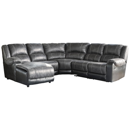 Reclining Sectional with Chaise