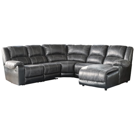 Reclining Sectional with Chaise