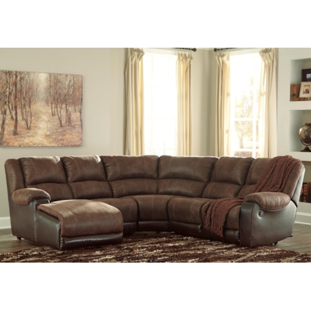 Reclining Sectional with Chaise