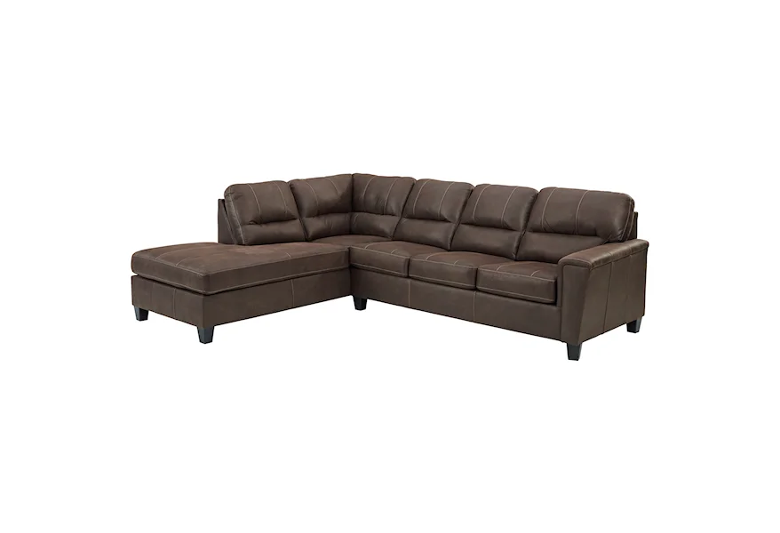 Navi 2-Piece Sectional with Left Chaise by Signature Design by Ashley at Sam Levitz Furniture