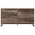 Signature Design by Ashley Neilsville Rustic Dresser with Butcher Block Pattern and Metal Sled Legs