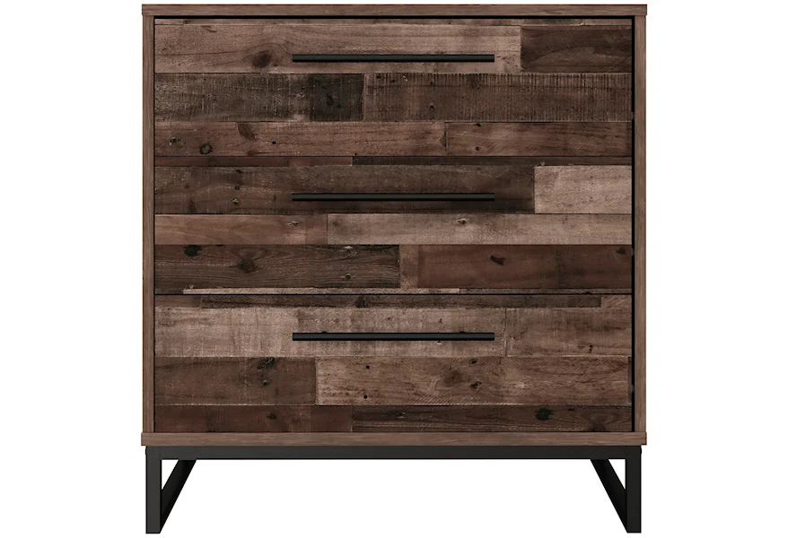 Neilsville 3-Drawer Chest by Signature Design by Ashley at Zak's Home Outlet