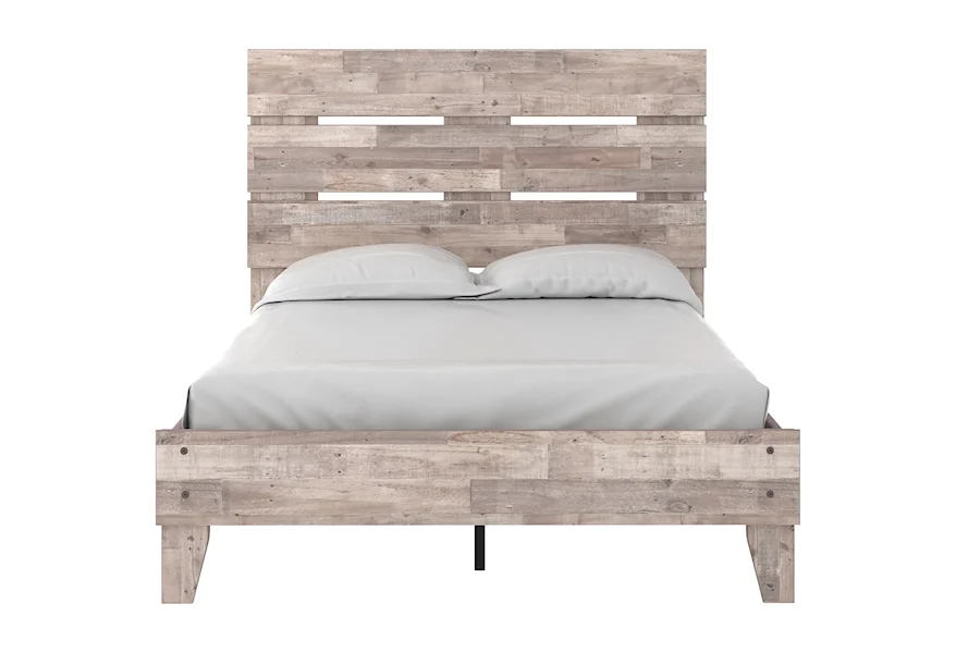 Neilsville Full Platform Bed with Headboard by Signature Design by Ashley at Zak's Home Outlet