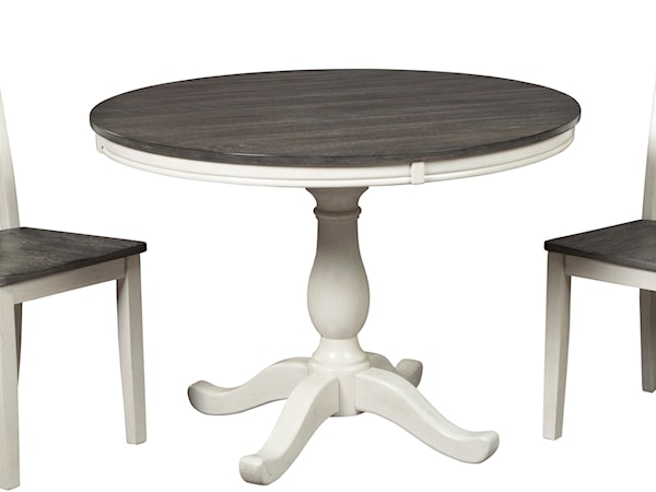 3-Piece Round Dining Table Set