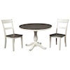 Signature Design by Ashley Nelling 3-Piece Round Dining Table Set