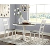 Ashley Signature Design Nelling 3-Piece Round Dining Table Set