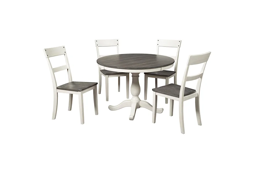 Nelling 5-Piece Round Dining Table Set by Signature Design by Ashley at Furniture Fair - North Carolina