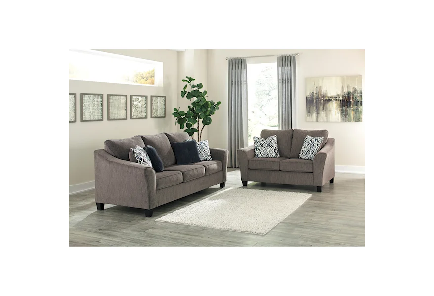 Nemoli Stationary Living Room Group by Signature Design by Ashley at Furniture Fair - North Carolina