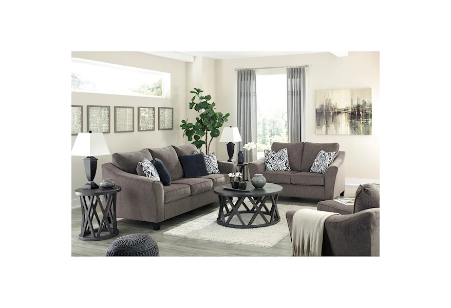 Nemoli Stationary Living Room Group by Signature Design by Ashley at Furniture Fair - North Carolina