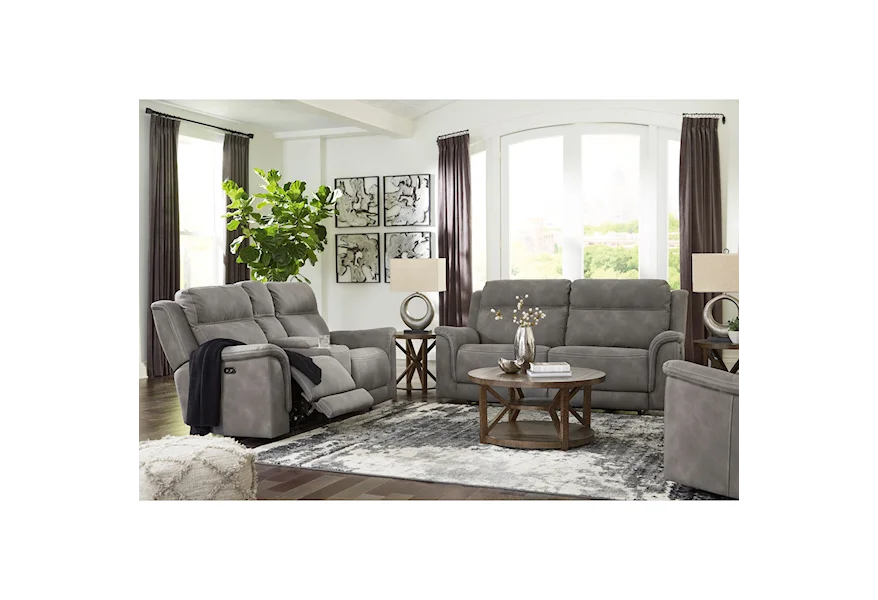 Next-Gen DuraPella Power Reclining Living Room Group by Signature Design by Ashley at Dream Home Interiors