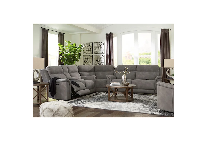 Next-Gen DuraPella Power Reclining Living Room Group by Signature Design by Ashley at Royal Furniture