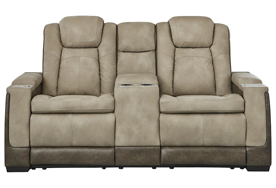 Next-Gen Power Reclining Loveseat with Console by Signature Design by Ashley at Sam Levitz Furniture