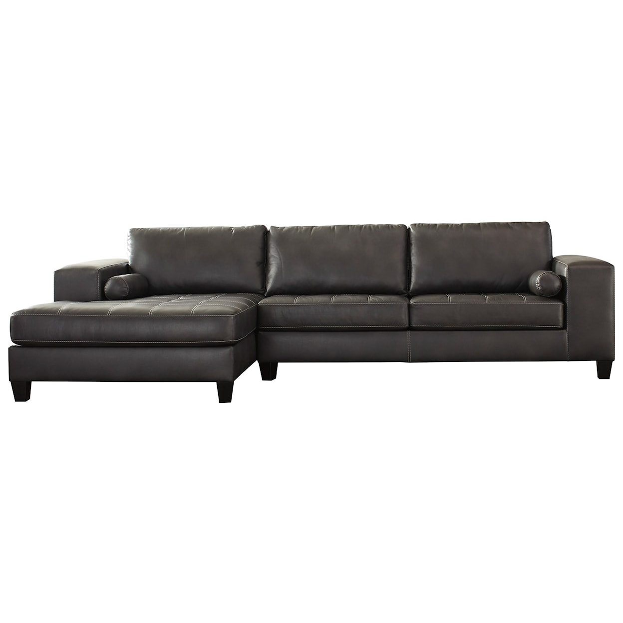 Signature Design Nokomis 2-Piece Sectional with Chaise