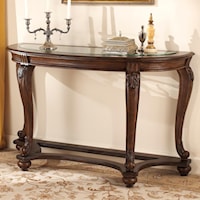 Sofa Table With Glass Top
