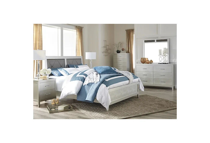 Olivet Queen Bedroom Group by Signature Design by Ashley at Sam Levitz Furniture