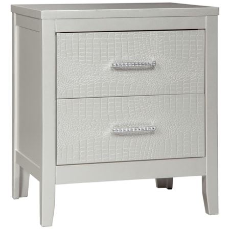 Two Drawer Night Stand