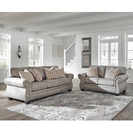 Sofa and Loveseat